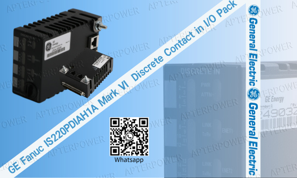 Aumente la eficiencia con las E/S GE Fanuc IS220PDIAH1A Mark VI.