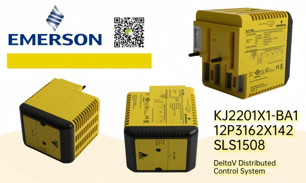 Emerson KJ2201X1-BA1 12P3162X142 SLS1508: Acondicionamiento de señales avanzado para un control de procesos confiable