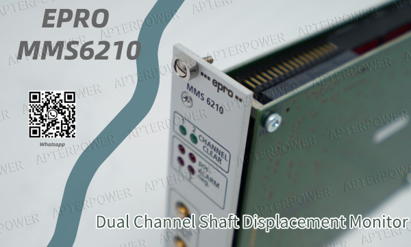 EPRO MMS6210: Desplazamiento de eje de doble canal de precisión